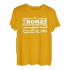 Name Thomas Vorname Lustiger Spruch T-Shirt