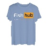 Fish Hub Lustiger Dirty Fishing Witz MILF Man I Love Fishing T-Shirt