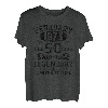 Februar 1973 Lustige Geschenke 50. Geburtstag Männer Frauen T-Shirt