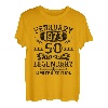 Februar 1973 Lustige Geschenke 50. Geburtstag Männer Frauen T-Shirt