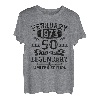 Februar 1973 Lustige Geschenke 50. Geburtstag Männer Frauen T-Shirt