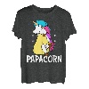 Papacorn Vater Einhorn Tochter Papa T-Shirt