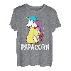 Papacorn Vater Einhorn Tochter Papa T-Shirt