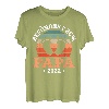 Herren Befördert zum Papa 2022 Werdender Vater Retro Vintage T-Shirt