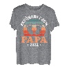 Herren Befördert zum Papa 2022 Werdender Vater Retro Vintage T-Shirt