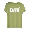 Dad To the 4th Power Vatertag für Papa Papa von 4 Kindern T-Shirt