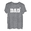 Dad To the 4th Power Vatertag für Papa Papa von 4 Kindern T-Shirt