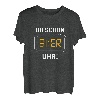 Oh Schon Bier Uhr Himmelfahrt Hopfen Papa Spruch Vatertag T-Shirt