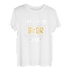 Oh Schon Bier Uhr Himmelfahrt Hopfen Papa Spruch Vatertag T-Shirt