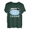 Gartenvögel Kuscheln im Bett Schlafanzug Pyjama Nachthemd T-Shirt
