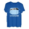 Gartenvögel Kuscheln im Bett Schlafanzug Pyjama Nachthemd T-Shirt