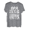 Opa, Großvater Geschenk, Lustiger Spruch, witziges Herren T-Shirt