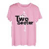 Zweisitzer, 2-Sitzer, Pfeil, frecher Vater, witzig T-Shirt