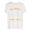 55. Geburtstag Geschenk Fahrrad Rennrad Spruch 55 Jahre T-Shirt