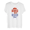 BBQ Gott BBQ Zubehör Barbecue Grill Grillmeister Vater Papa T-Shirt