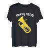 Lustiges Euphonium T-Shirt Heavy Metal, Blasmusik, Geschenk