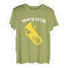 Lustiges Euphonium T-Shirt Heavy Metal, Blasmusik, Geschenk