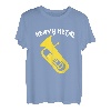 Lustiges Euphonium T-Shirt Heavy Metal, Blasmusik, Geschenk