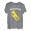 Lustiges Euphonium T-Shirt Heavy Metal, Blasmusik, Geschenk