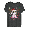 Weihnachts Tshirt Einhorn Rentier Lustiges Weihnachten T-Shirt