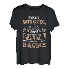 Mein Papa Fällt Bäume Vater Förster Waldarbeiter Holzfäller T-Shirt