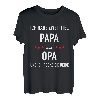 Ich habe zwei Titel PAPA und OPA T-Shirt