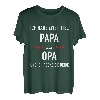 Ich habe zwei Titel PAPA und OPA T-Shirt