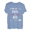 Ich habe zwei Titel PAPA und OPA T-Shirt