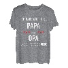 Ich habe zwei Titel PAPA und OPA T-Shirt