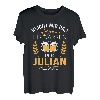 Julian Name Geschenk-Idee Geburtstag Lustiger Spruch T-Shirt