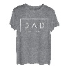 Dad Est 2023 Zum Vater Est 2023 Befördert Neuer Vater Vatertag T-Shirt