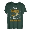 Cool Dads Play Harmonica Vatertag Papa Vater T-Shirt