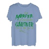 Der Mörder ist immer der Gärtner Also sei nett Lustig Garten T-Shirt