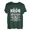 Herren T-Shirt Koch Beruf kochen Küche Chef Geschenk Spruch T-Shirt
