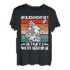 Herren Rentner Musik Opa Gitarre Motiv Retro - Ruhestand Pensionär T-Shirt