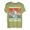 Herren Rentner Musik Opa Gitarre Motiv Retro - Ruhestand Pensionär T-Shirt