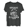 Herren Vorsicht ich fange spontan an über Eisenbahnen zu reden T-Shirt