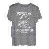 Herren Vorsicht ich fange spontan an über Eisenbahnen zu reden T-Shirt