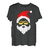 Weihnachtsmann Lustig Bart Nikolaus Weihnachtsoutfit T-Shirt