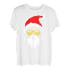 Weihnachtsmann Lustig Bart Nikolaus Weihnachtsoutfit T-Shirt