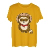 Süßes Kawaii Tanuki Shirt - Japanischer Waschbär Hund Geschenkidee T-Shirt