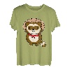 Süßes Kawaii Tanuki Shirt - Japanischer Waschbär Hund Geschenkidee T-Shirt