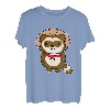 Süßes Kawaii Tanuki Shirt - Japanischer Waschbär Hund Geschenkidee T-Shirt