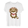 Süßes Kawaii Tanuki Shirt - Japanischer Waschbär Hund Geschenkidee T-Shirt