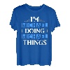 Herren I'm Michael Doing Michael Things Vornamen Spruch Geschenk T-Shirt