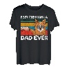 Herren Best Chihuahua Dad Ever Bester Hund Papa Vatertag T-Shirt