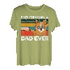 Herren Best Chihuahua Dad Ever Bester Hund Papa Vatertag T-Shirt