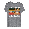 Herren Best Chihuahua Dad Ever Bester Hund Papa Vatertag T-Shirt