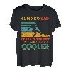 Klettervater wie ein normaler Vater, aber cooler lustiger Kletterer T-Shirt