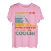 Klettervater wie ein normaler Vater, aber cooler lustiger Kletterer T-Shirt